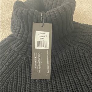 Alp N Rock Black Turtleneck Sweater